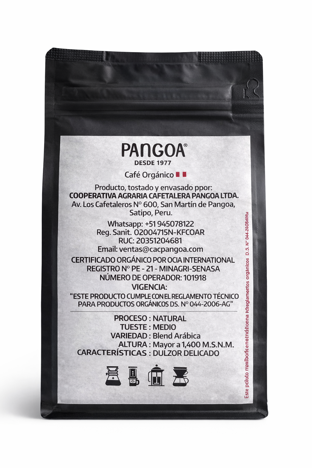 Café Origen Selva Central